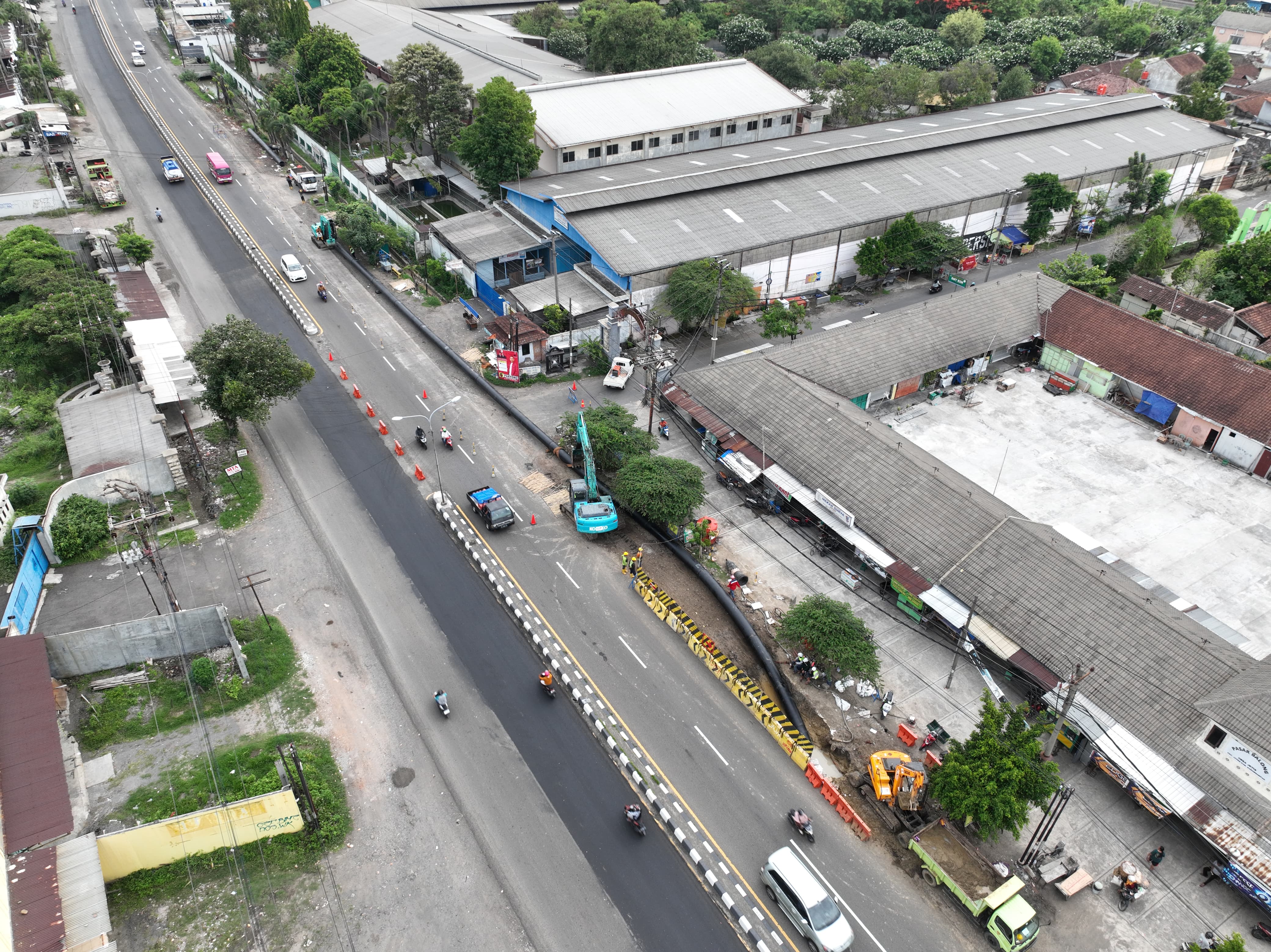 Pekerjaan HDD dan Open Cut Proyek SPAM Regional Wosusokas Tahap II