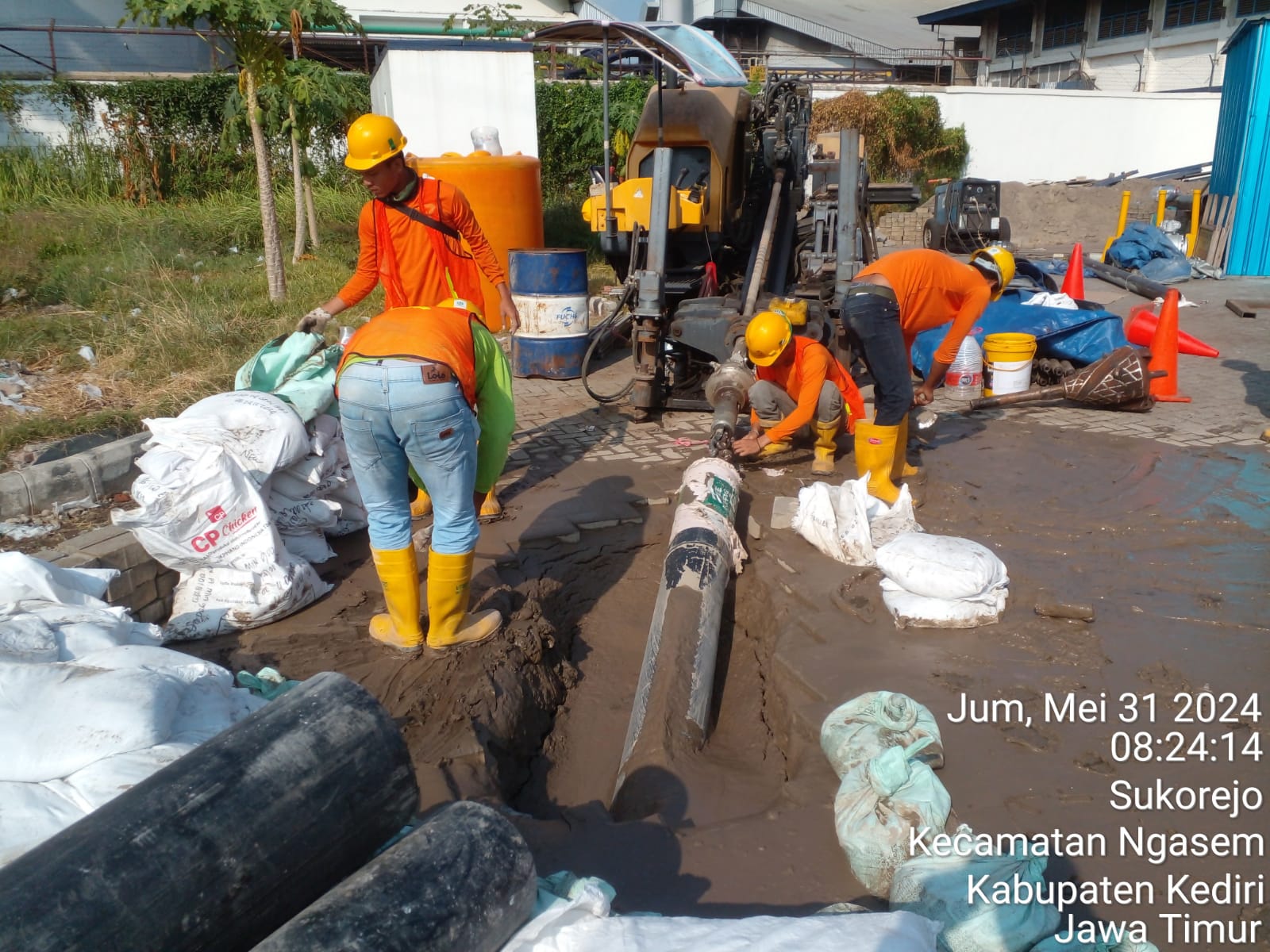 Pekerjaan HDD Pada Area PT. Gudang Garam Tbk Kediri photo 2